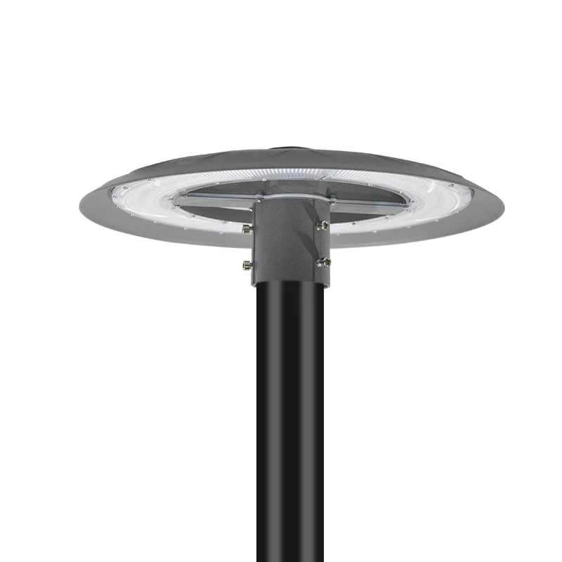 Landscape Light Manufacturer OEM ODM Led Post Top Garden Area Lights Lawn Lamp Yard Decoration UFO shape with bracket pillar lig
