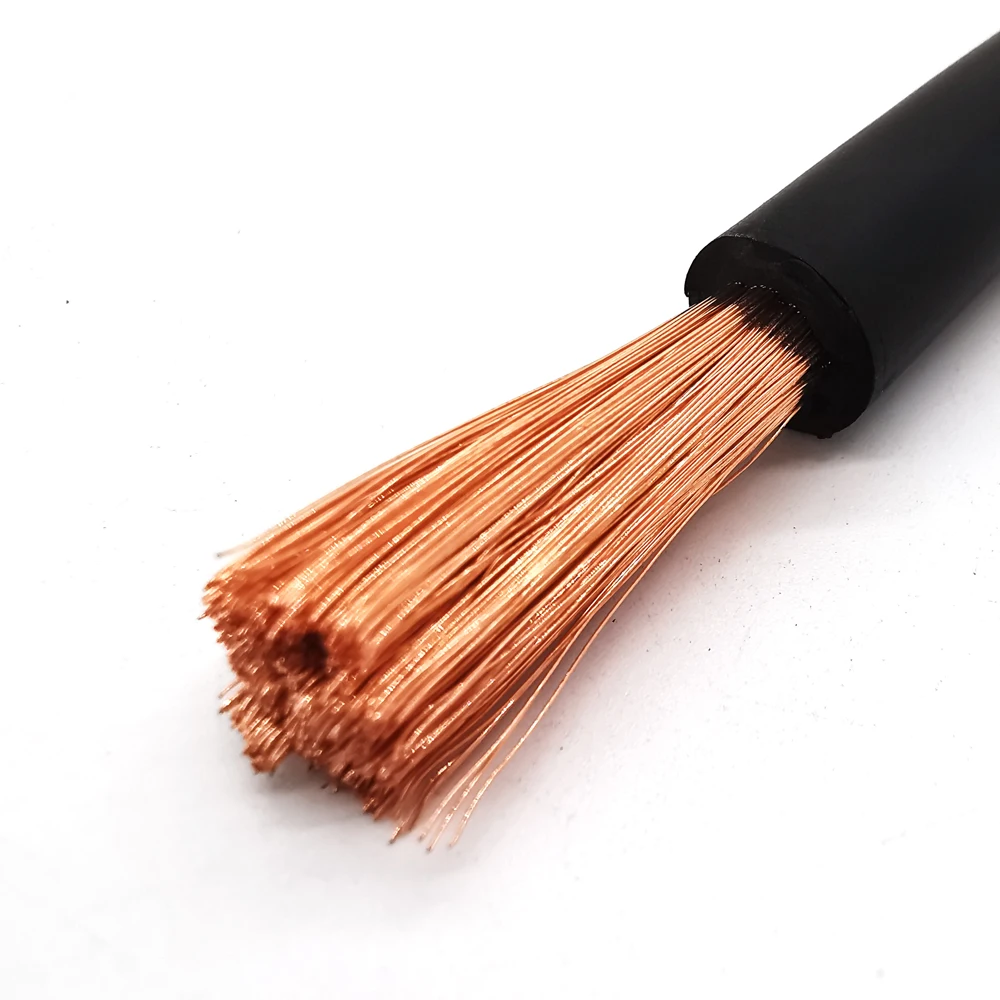 High quality h07rn-f 25mm 35mm 50mm 70mm 95mm flexible copper welding cable electric wire
