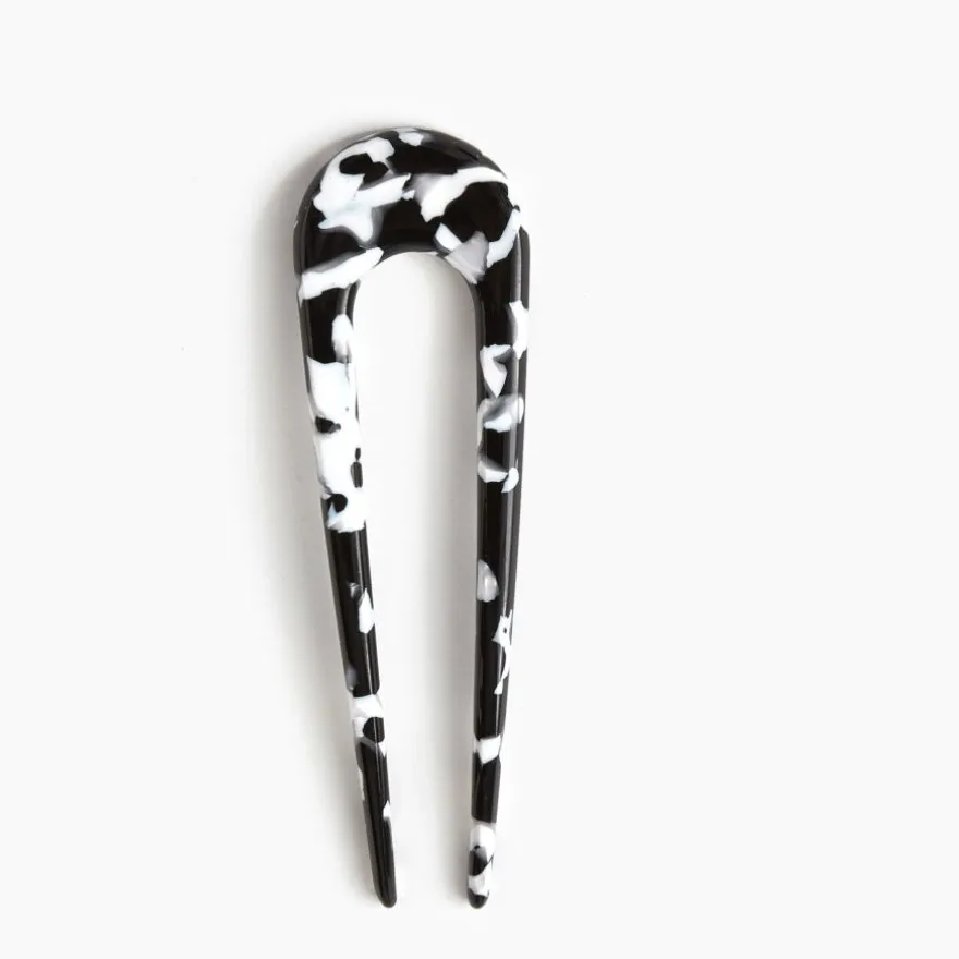 Шпилька для волос с ацетатным покрытием, U-образная