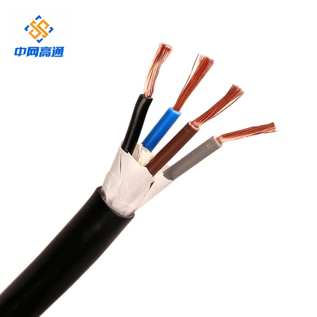 4 core 4mm 10mm 25mm120mm copper electric cable alarm armoured cable
