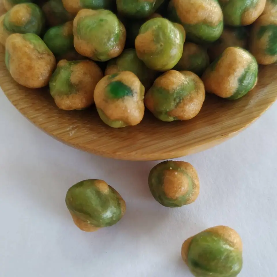 
Factory Green Beans Snack / soy sauce flavor Coated Peas Green Pea 