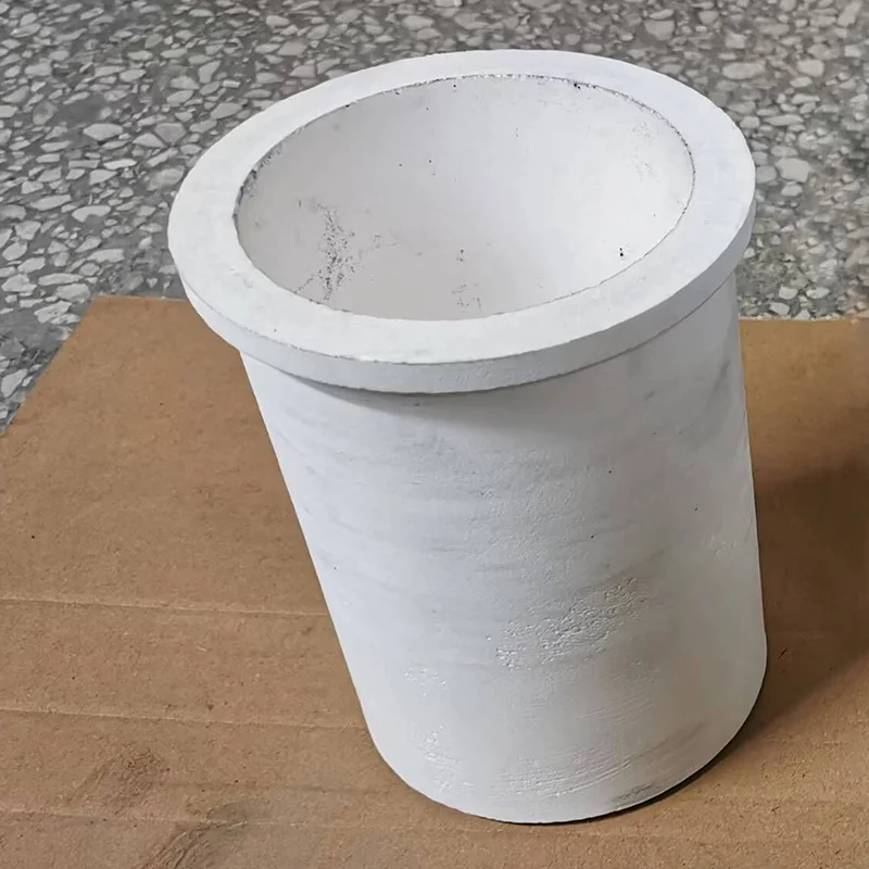 Graphite crucible + Ceramic cover different capacity