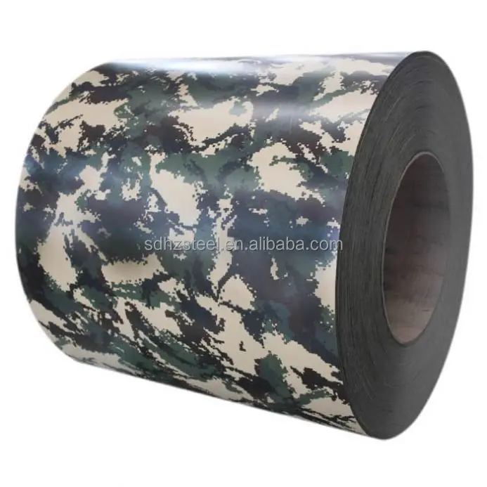 Hot sale pre painted ppgi coil camouflage pattern ppgi for construction of color coating roll