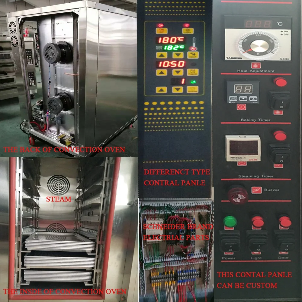 Bakery Electric Double Deck Bread Convection Oven Electric Oven Price