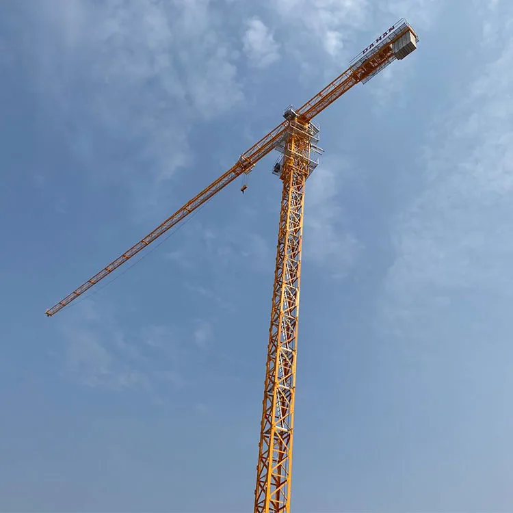 Hydraulic Small Tower Crane Building Tower Crane  8 tons Falt-Top Tower Crane
