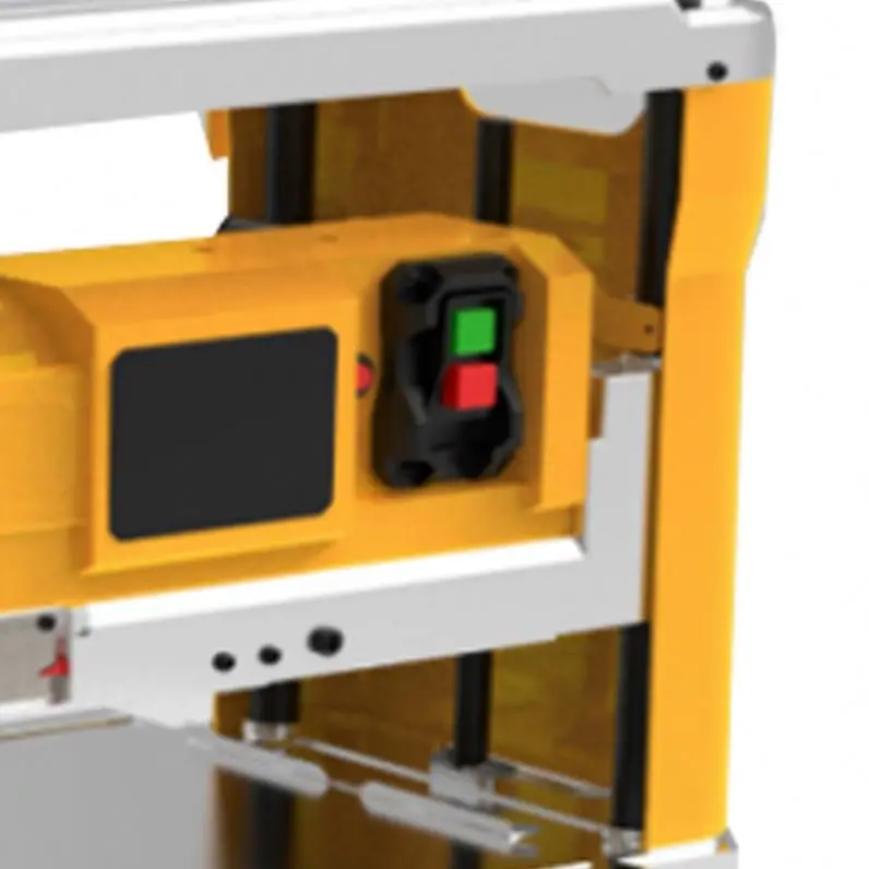 OEM Soft Wood Material Removal 3-Inch Thickness Planer Three Knife Two-speed Woodworking Thickness Planer