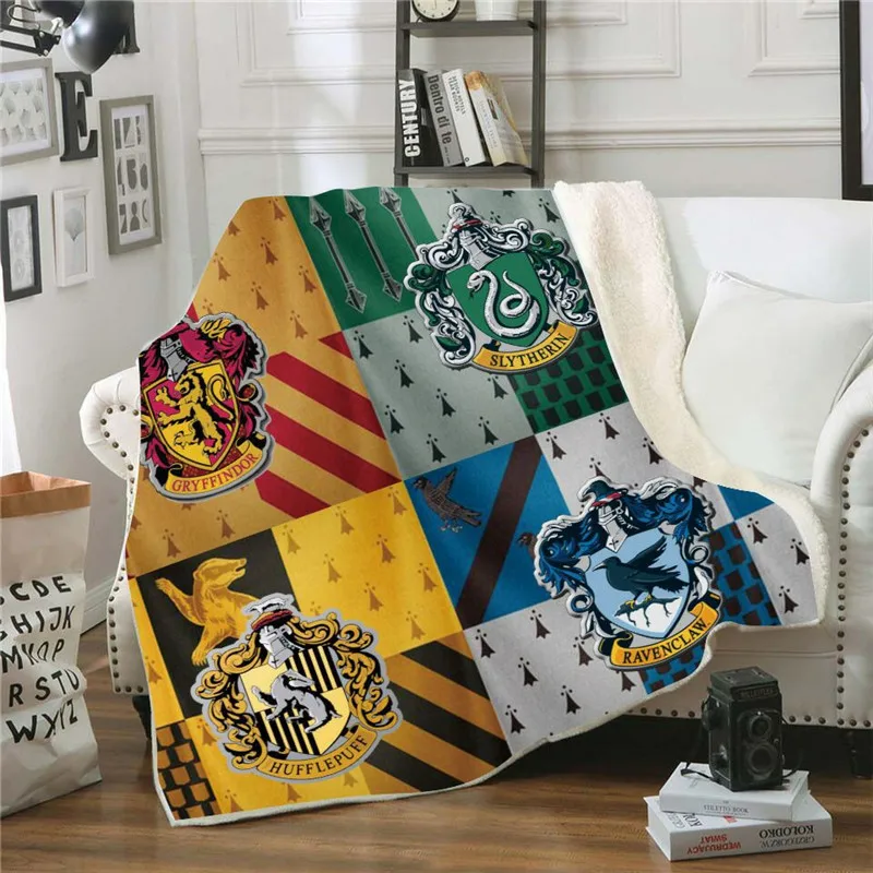 Wholesale High Quality Blanket Harry Microfiber Potter Thick Slouch Blanket