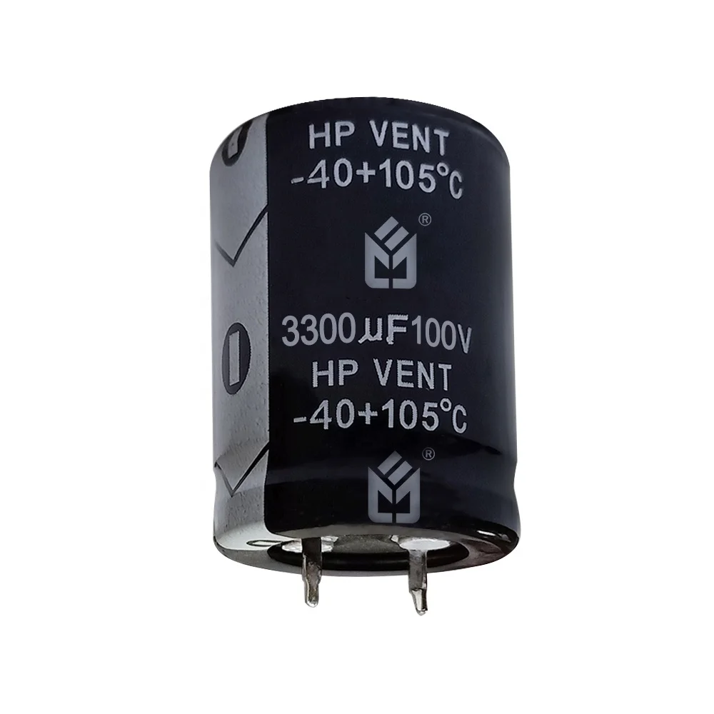 Factory Direct Sales 120uf 300v 4700uf 1000uf 400v Electrolytic Capacitor For Motorike 3300uF 100V