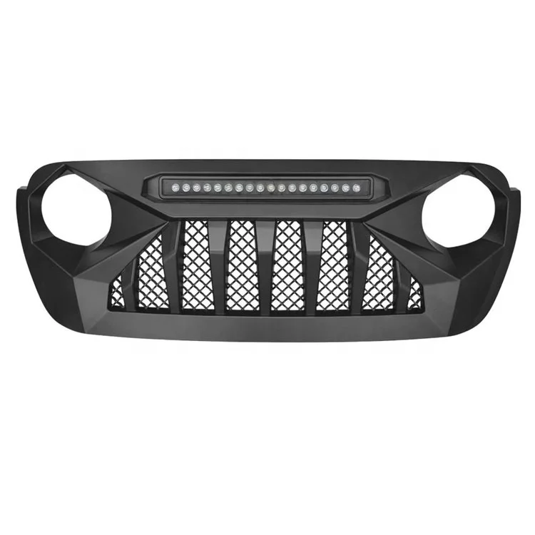  Передняя решетка из АБС-пластика для Jeep Wrangler JL &