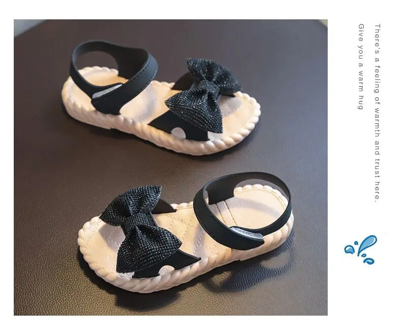 Wholesale  summer sweet princess fashion girl  cute casual shoes girl PVC Children sandals