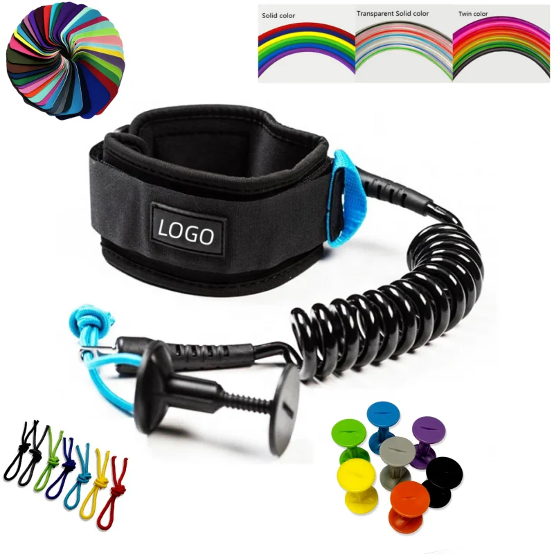 Hot Selling Summer Surfboard Legrope Leash Strings Surfboard Accessories Surf Leash String Surfboard Surf Leash