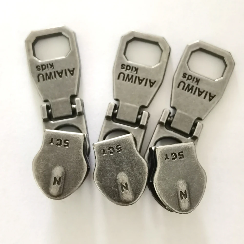 Metal repair kits zipper pull Metal zipper slider zipper head Garment bag and suitcase accessories clothes