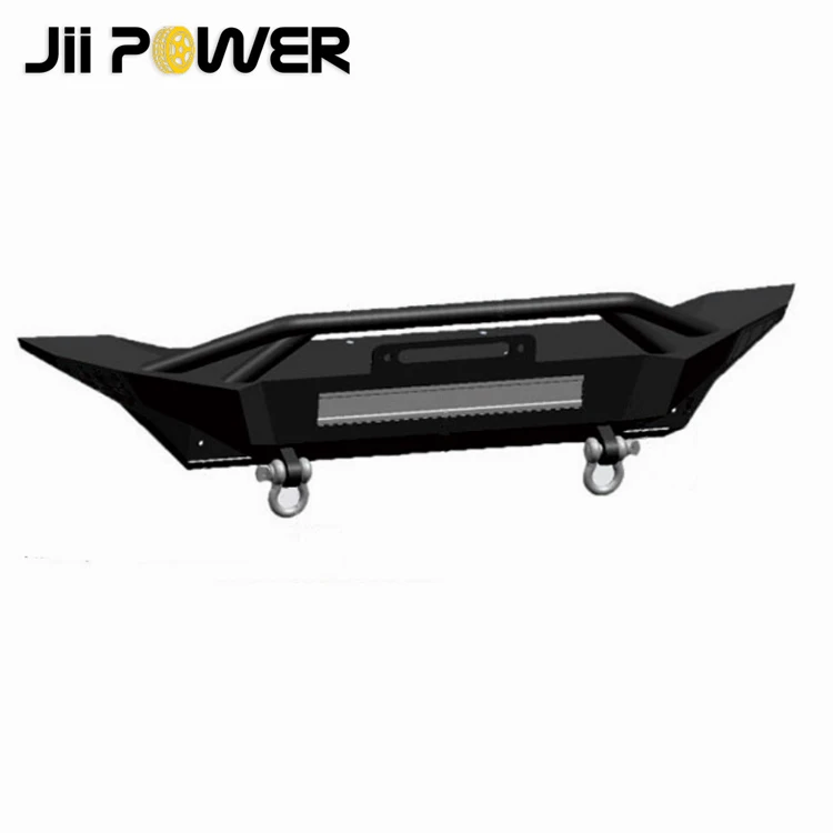 Heavy Duty Offroad Replacement Parts Steel Front bumper for Wrangler 2018+ JL  With Parking Sensor  Hole