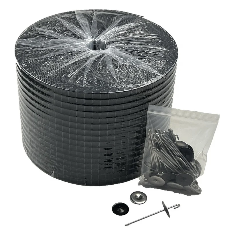 Black PVC Bird Netting 6inch x 100ft Critter Guard Pest Control Animal Design Effective Pigeons Other Solar Panel Mesh