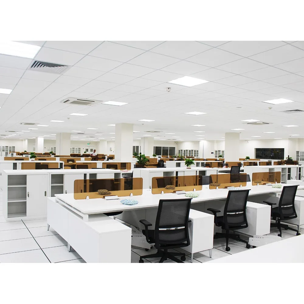 Современный дизайн, коммерческая офисная мебель, стол для персонала, компьютерный стол, свободная комбинация, легко устанавливается, зеленый материал