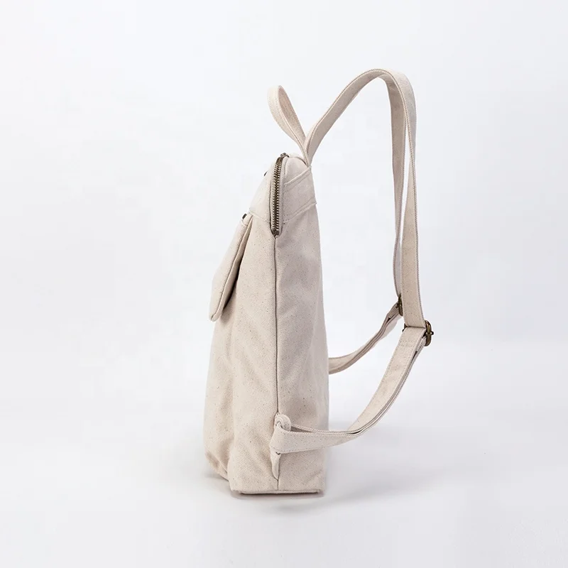 Canvas backpack female new Korean version of the tide wild belt bag Japan and South Korea travel backpack