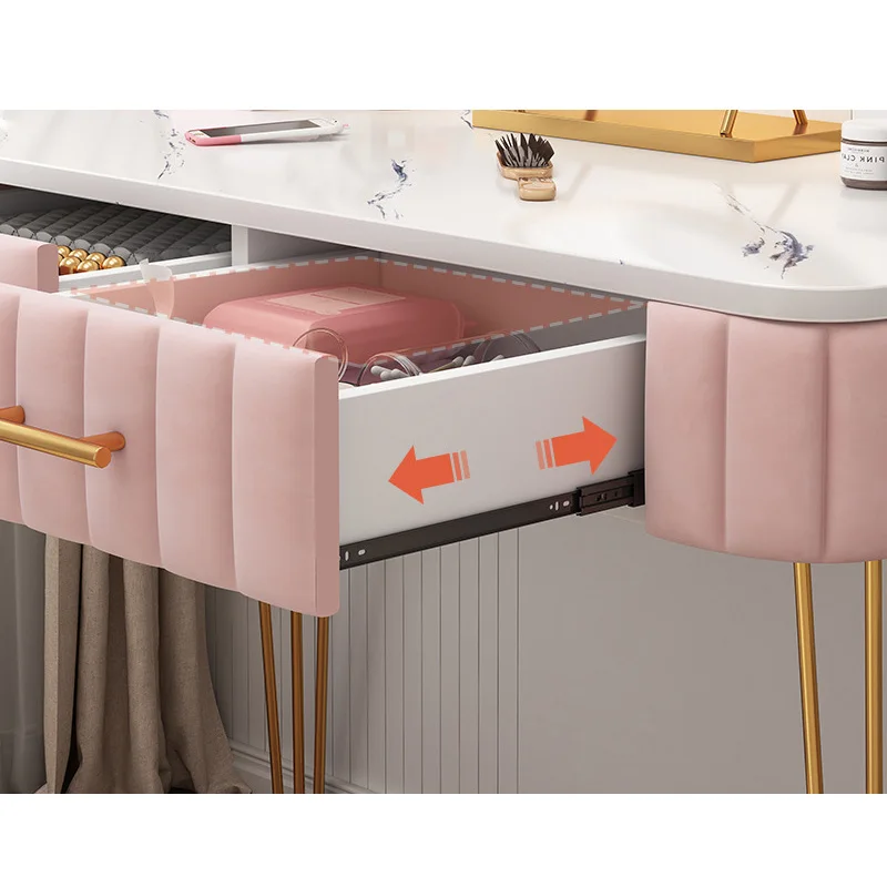 New Style Dressing Table Light Luxury Modern High-end Bedroom Single Small