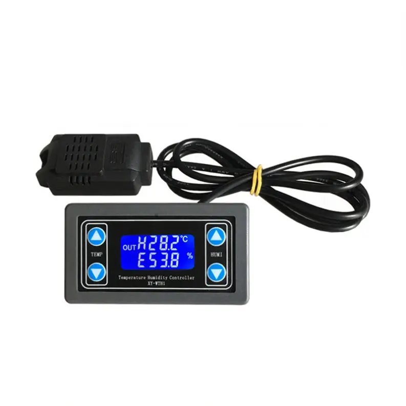 DC 6-30V 10A  Digital Temperature Humidity Controller Thermostat switch Thermometer Hygrometer Regulator XY-WTH1