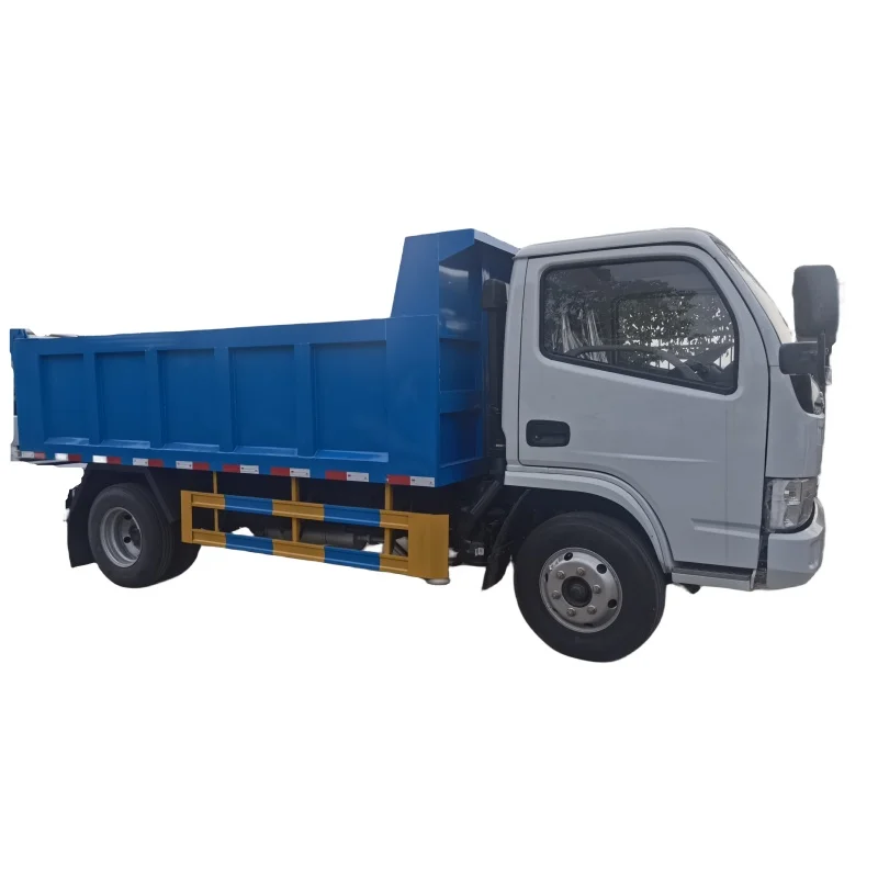 Dongfeng Dolica dump truck 4*2 8cbm small tipper truck LHD tipper dumper truck