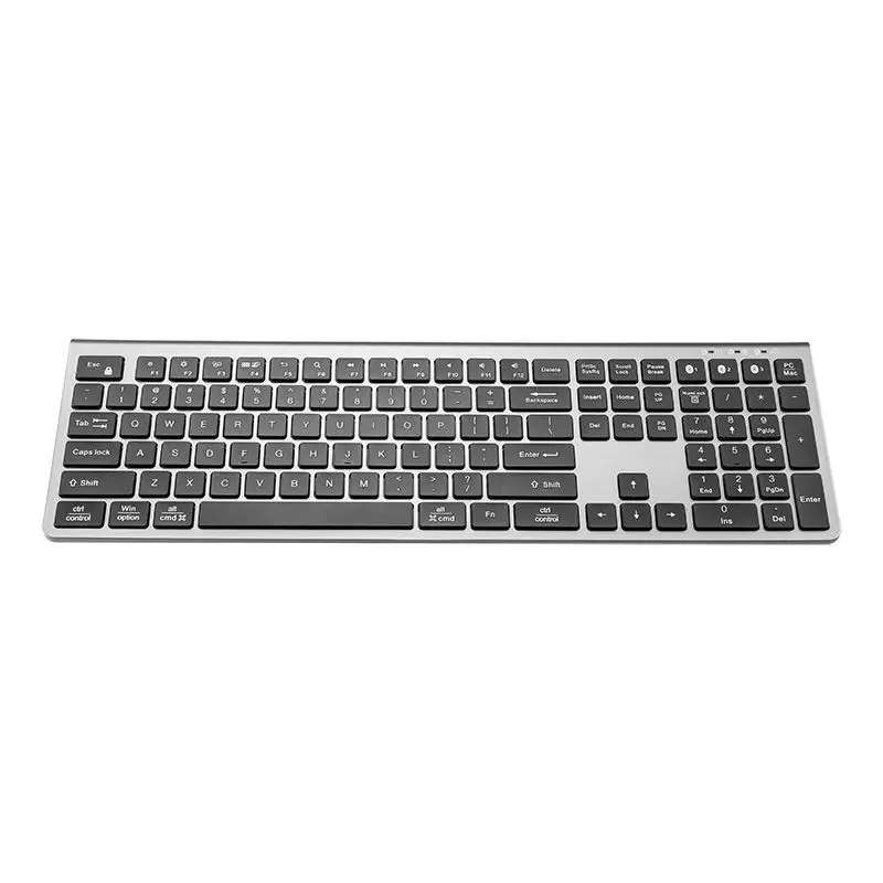 104 keys keyboard With 3- Device Sync Aluminium Alloy keyboard hot swap keyboard