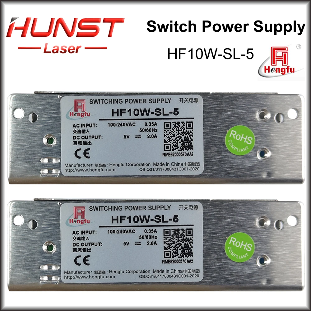 Hunst Hengfu HF10W-SL-5 Switch Power Supply 5V2.0A Switching Power Supply For BJJCZ Control Card Co2 Fiber Laser Marking Machine