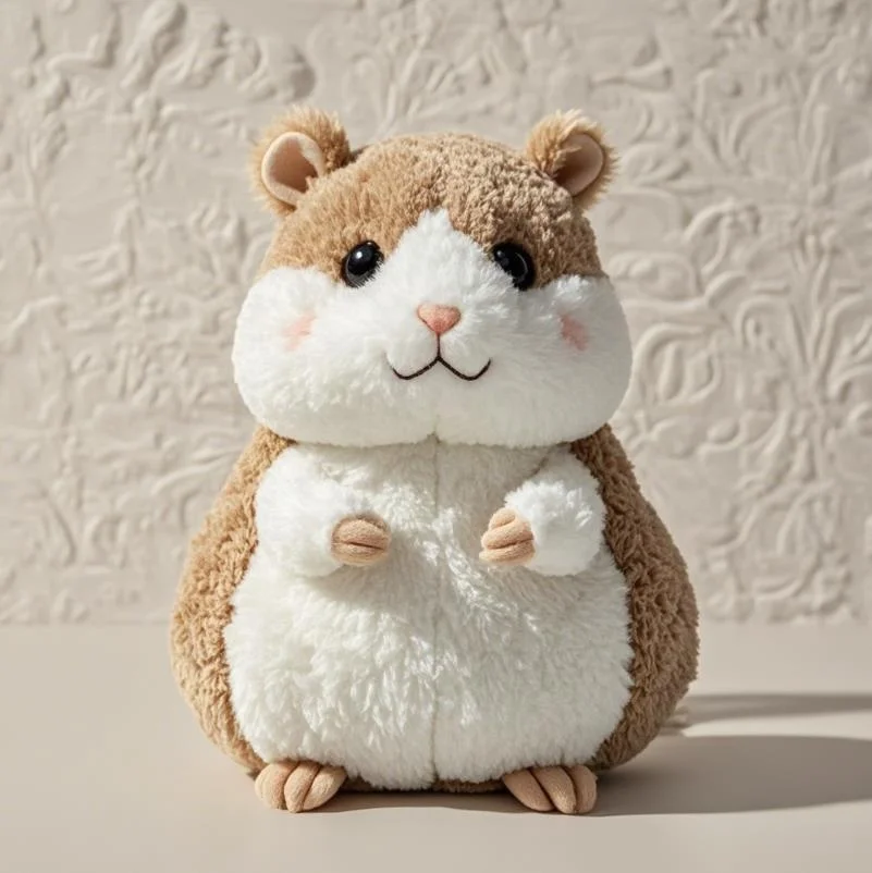 Custom Fat Hamster Plush Toy Stuffed Animal Toys Furry Throw Pillow Stuffed Animals Plushie