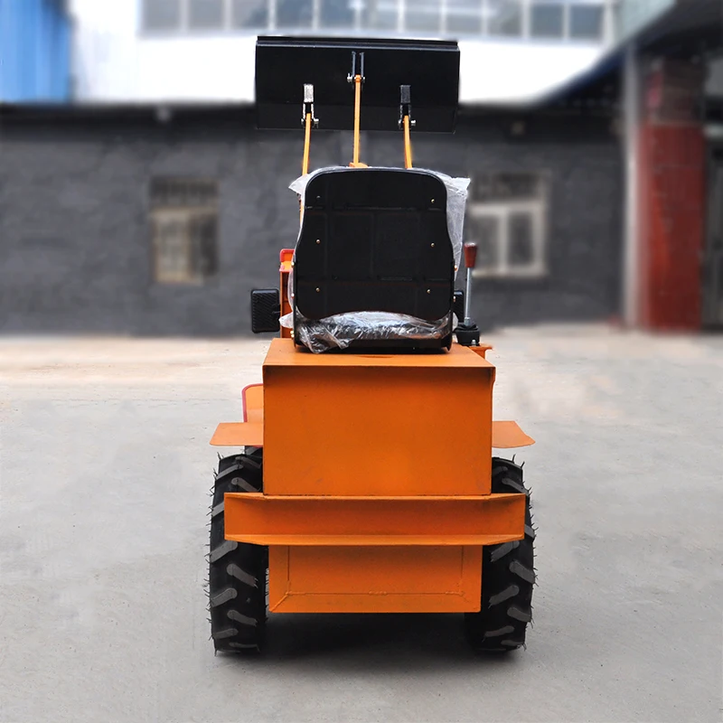 garden trucking  electric mini wheel loader compact design mini wheel loader
