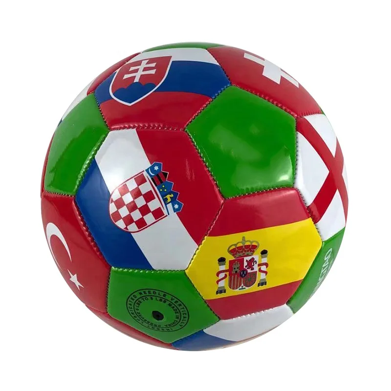 Ball Soccer 32 Panels Soccer Ball  Flag Soccer Ball Size 5 For Promotion