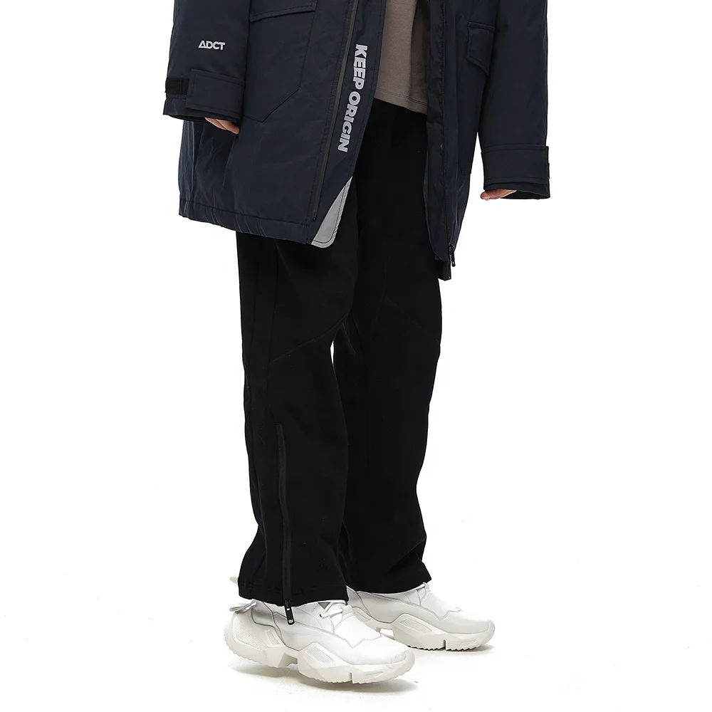 Fashion design custom organic cotton trousers sweatpants pants men