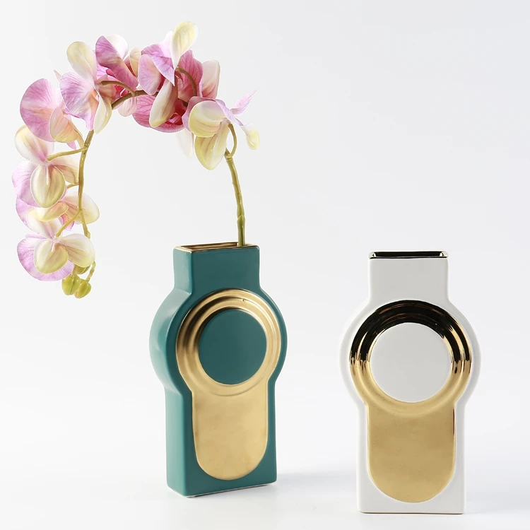 USB флэш-диск форма два тона креативные пользовательские уникальные керамические вазы для украшения событий