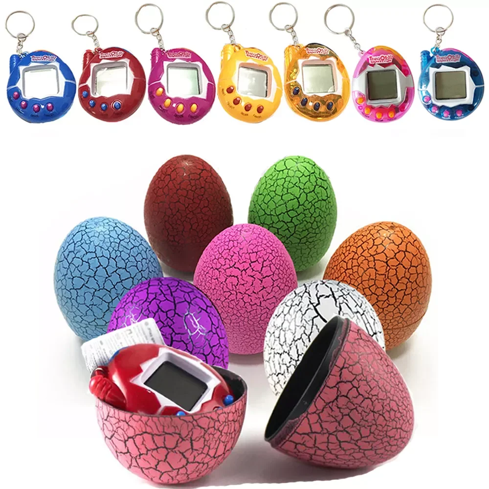 Электронные питомцы Tamagotchi виртуальные цифровые виртуальная мини-забавная игра для питомцев яйцо пакет пасхальный