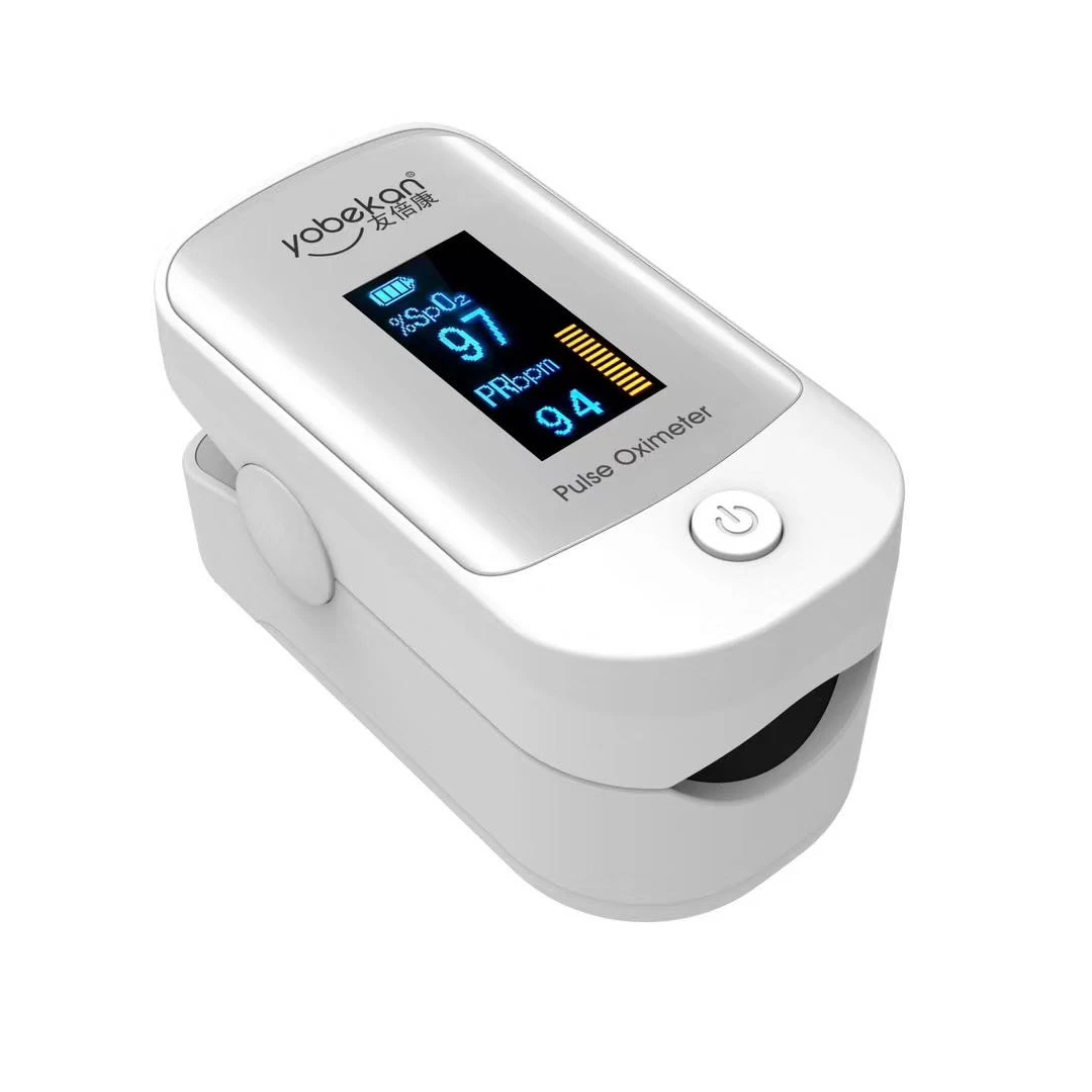 Недорогой портативный Пульсоксиметр Yobekan Spo2, мини-Пульсоксиметр на тонкоплёночных транзисторах/OLED, для детей и взрослых