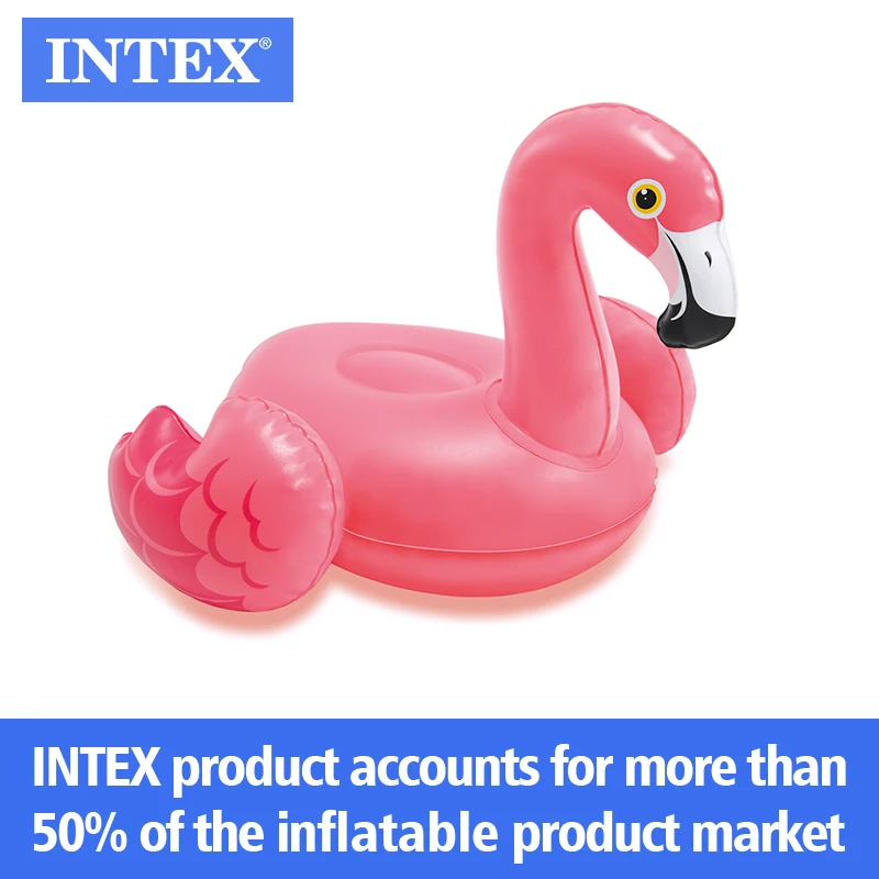 
[ SALE ] INTEX 58590 Summer beach swimming toys animal inflatable toys bath toys 