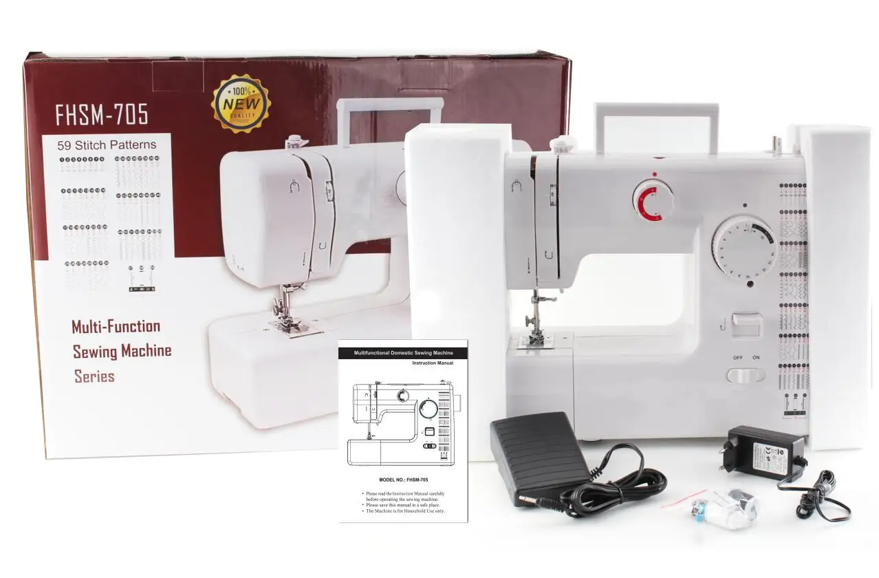 VOF FHSM-705 Garment Shops table top household factory price sewing machine machine a coudre