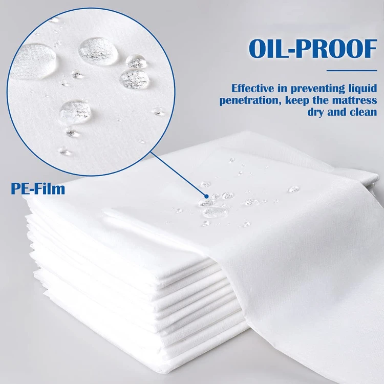 wholesale 2 layer medical clinic drape sheet disposable bed sheets roll for patients spa