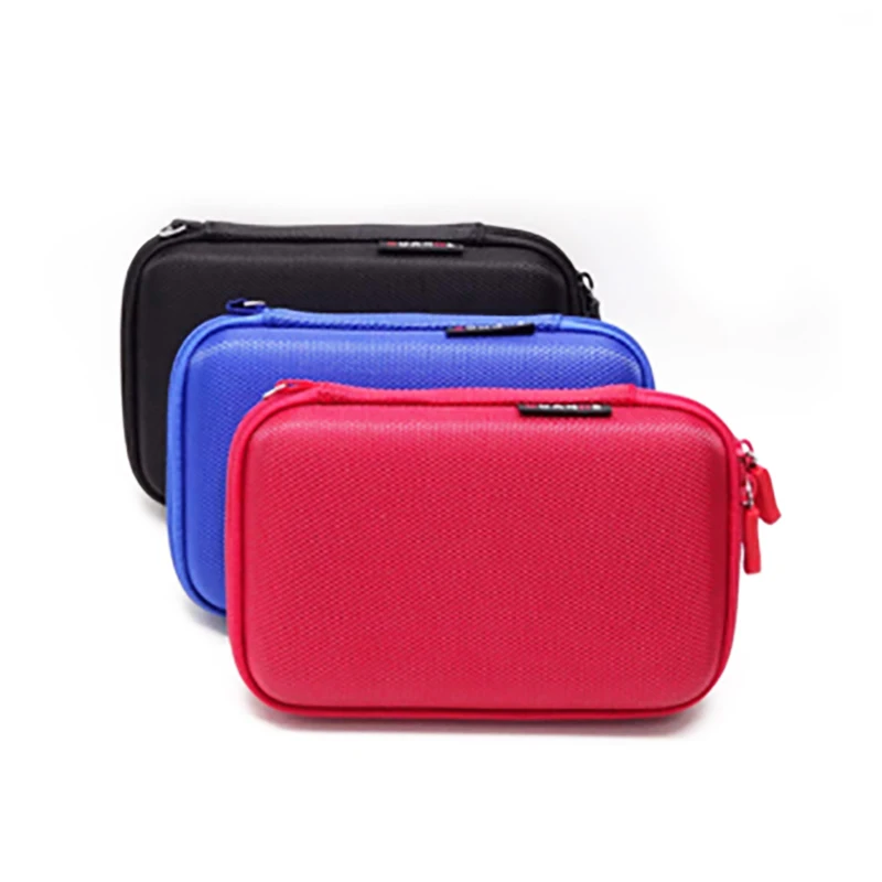 Compact PU Leather EVA Hard Carrying Case Bag Portable Travel Storage Gadget Pouch for  Switch Console Game Card