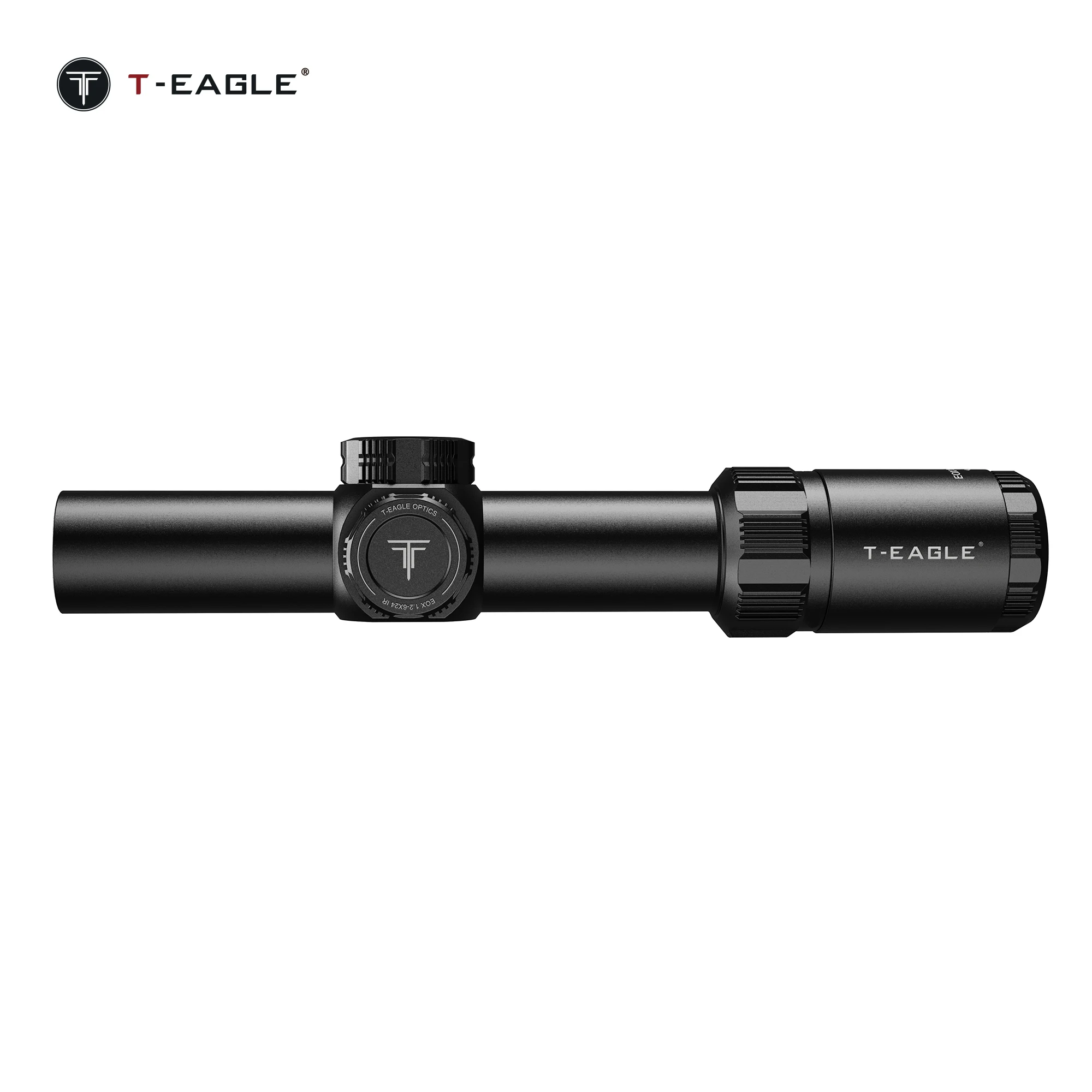 T-EAGLE EOX 1.2-6 Shockproof Scope Mounted Long Range Hunting Outdoor Scope sight 30mm Tube Etched Glass Illuminated Scope