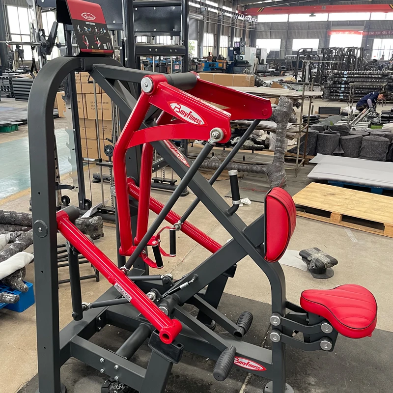 Factory Directly Commercial Gym Fitness 45 Degree Dual System Plate Loaded Leg Press Machines