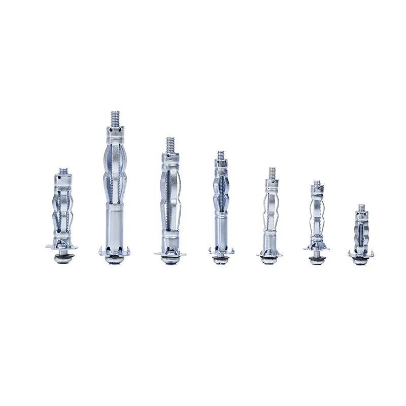 Professional Production Metal Zinc Plated Expandable Hollow Wall Bolt Anchor