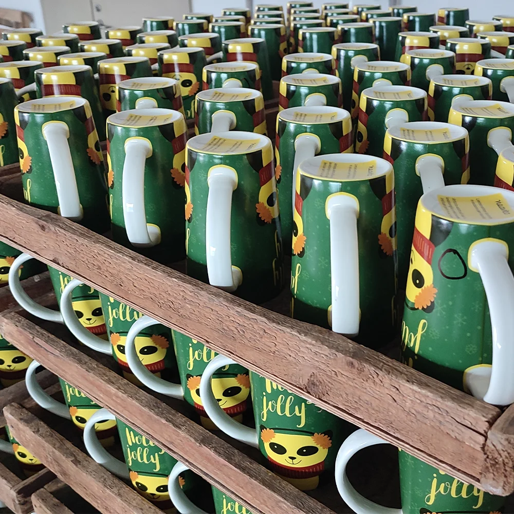 Tazas De Ceramica Пользовательский логотип пустая белая фарфоровая керамическая кофейная кружка чашки оптовая