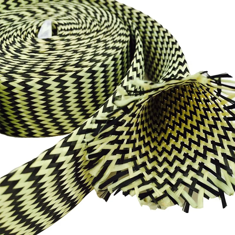 high temperature resistance carbon aramid fiber hybrid braided sleeve