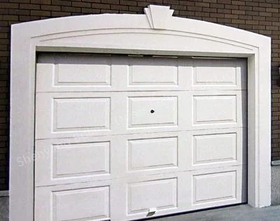 Home Master High Quality Aluminum Overhead Garage Doors 16x7 and 8x7 Sectional Modern Design Finished Surface Wholesale