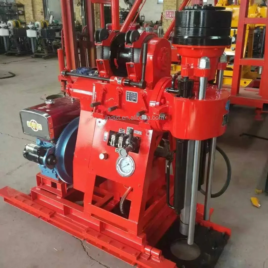 100m cement grouting drilling rig/portable water well drilling rigs for sale