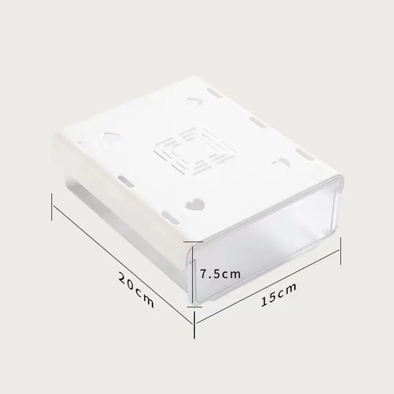Drawer Type Storage Box Under The Table Covert Desk Low Paste Type Transparent New Hidden Artifact