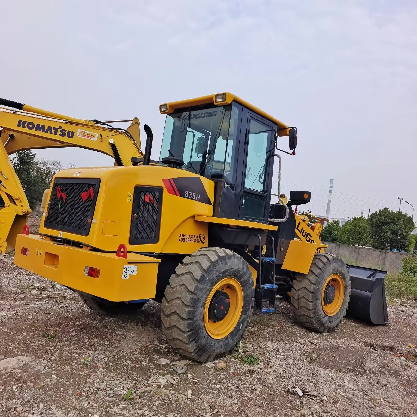 835 836 856 856H Liugong Year Used 5tons Wheel Loader Used Front End Loader  Liugong 856