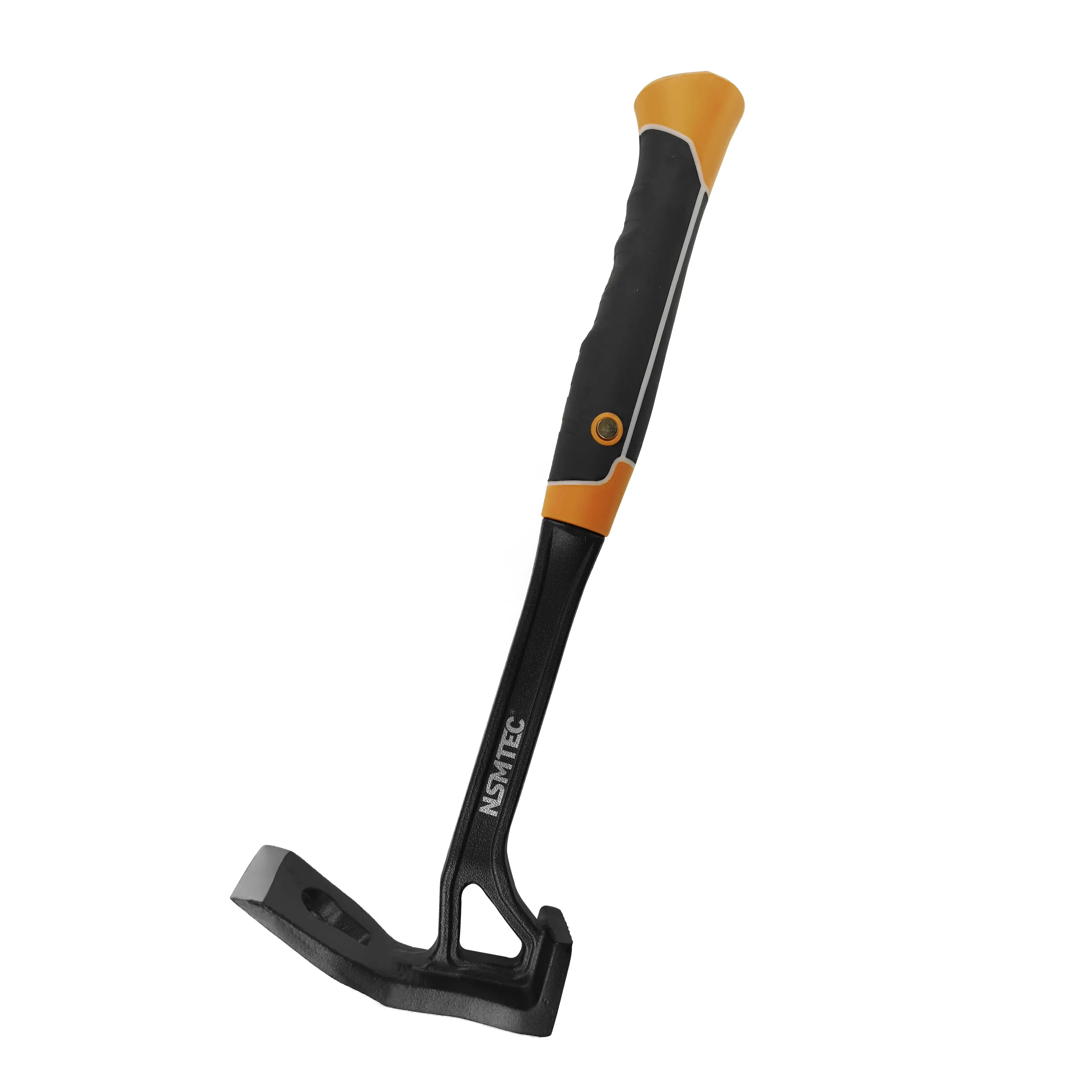 Two Heads Polished Nice Design 600g Real Steel Milled Face Hoe End Dual Head Hammer Hoe with Heavy Duty Forged Adze