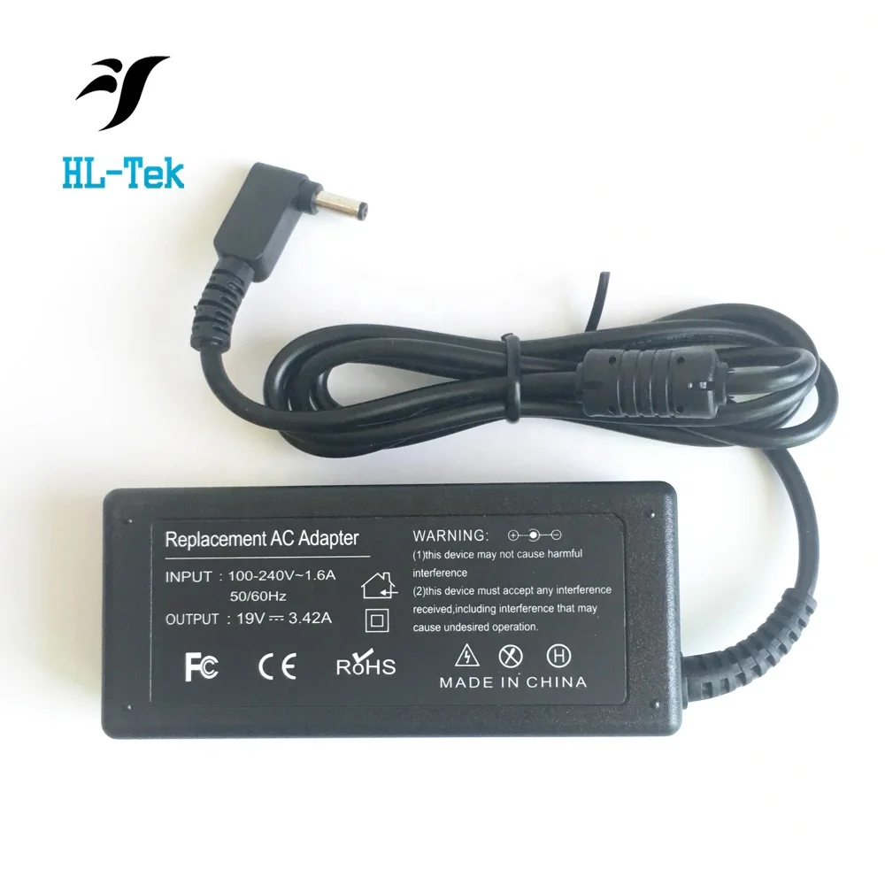  Замена 65W 19V 3.42A ноутбук зарядное устройство для Asus VivoBook Q405 Q505U F555 F554 Q525 Q324 адаптер переменного тока