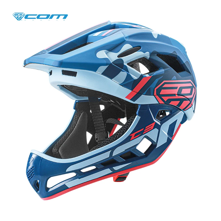 
Sports Adjustable Custom Bicycle Cycling Mountain Bike Helmet Full Face For Kids 