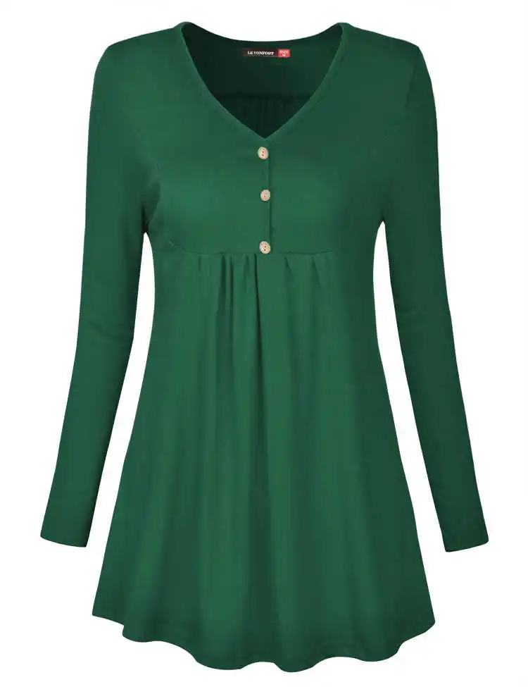 
Spring Fall Women Ladies Fashion Top Formal Full Sleeve Blouse Shirt 