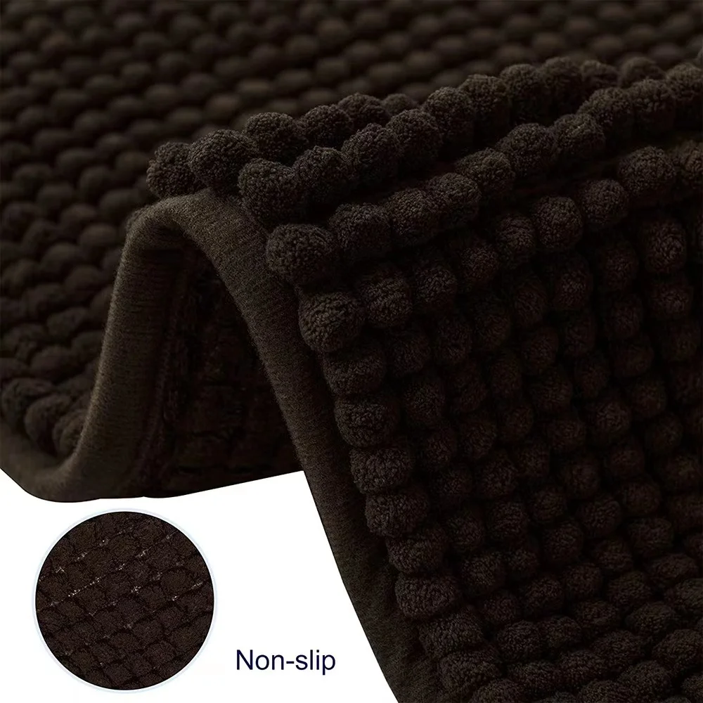 Hot Sale Gorilla Grip Original Luxury Chenille Bathroom Rug Mat Non-Slip Machine Wash Dry Plush Bath Mats for Bathroom